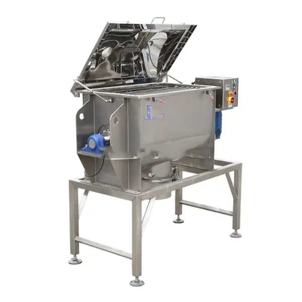 Ribbon Blender With Vacuum Transfer/Conveyor